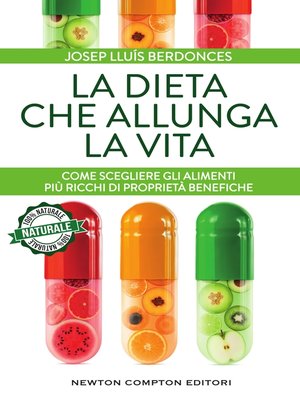 cover image of La dieta che allunga la vita